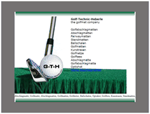 Tablet Screenshot of golf-technic-heberle.com